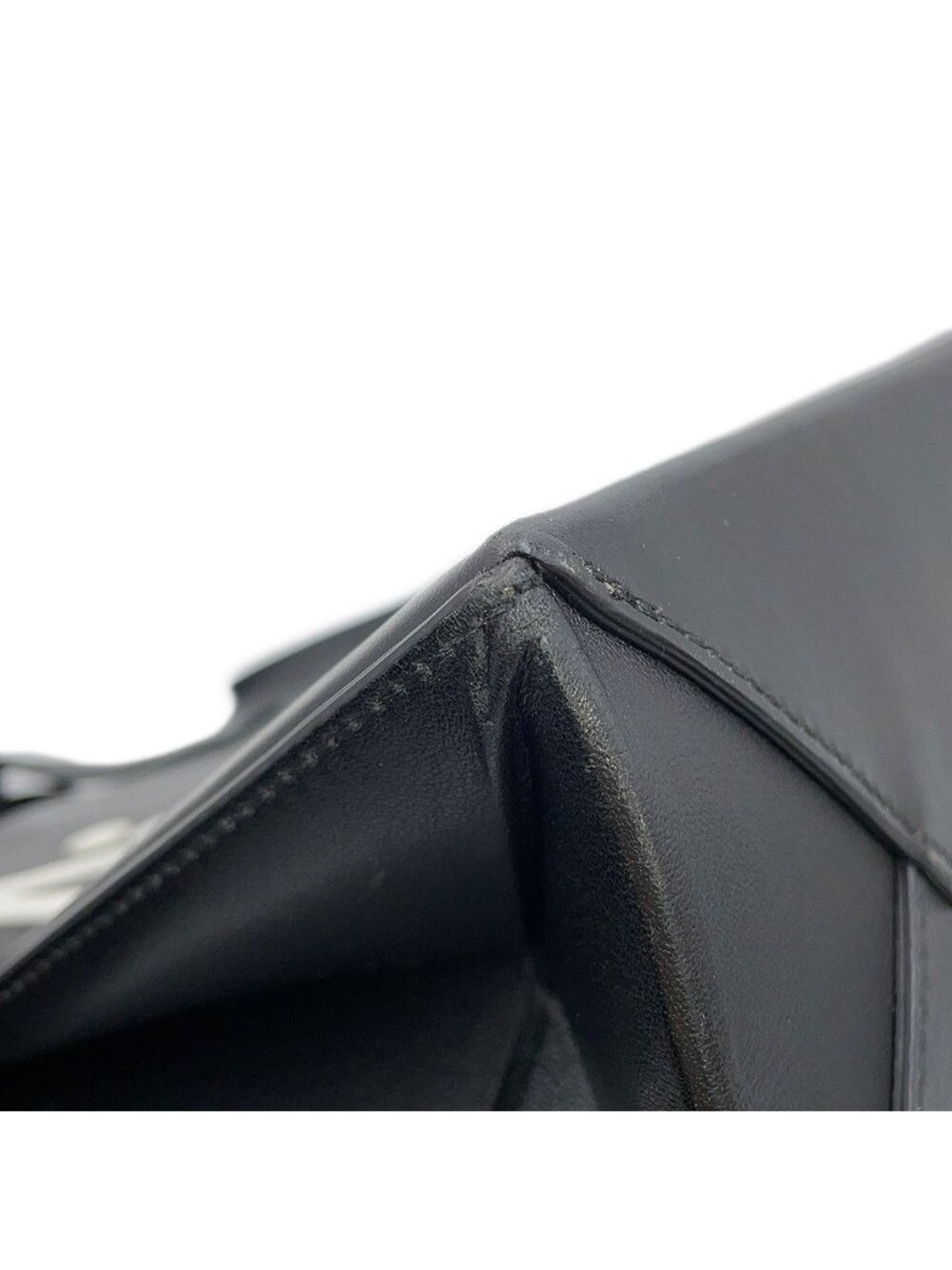 Dior Handbag and Shawn D-dior Mini Tote Leather Black Stussy Collaboration - Picture 8 of 10